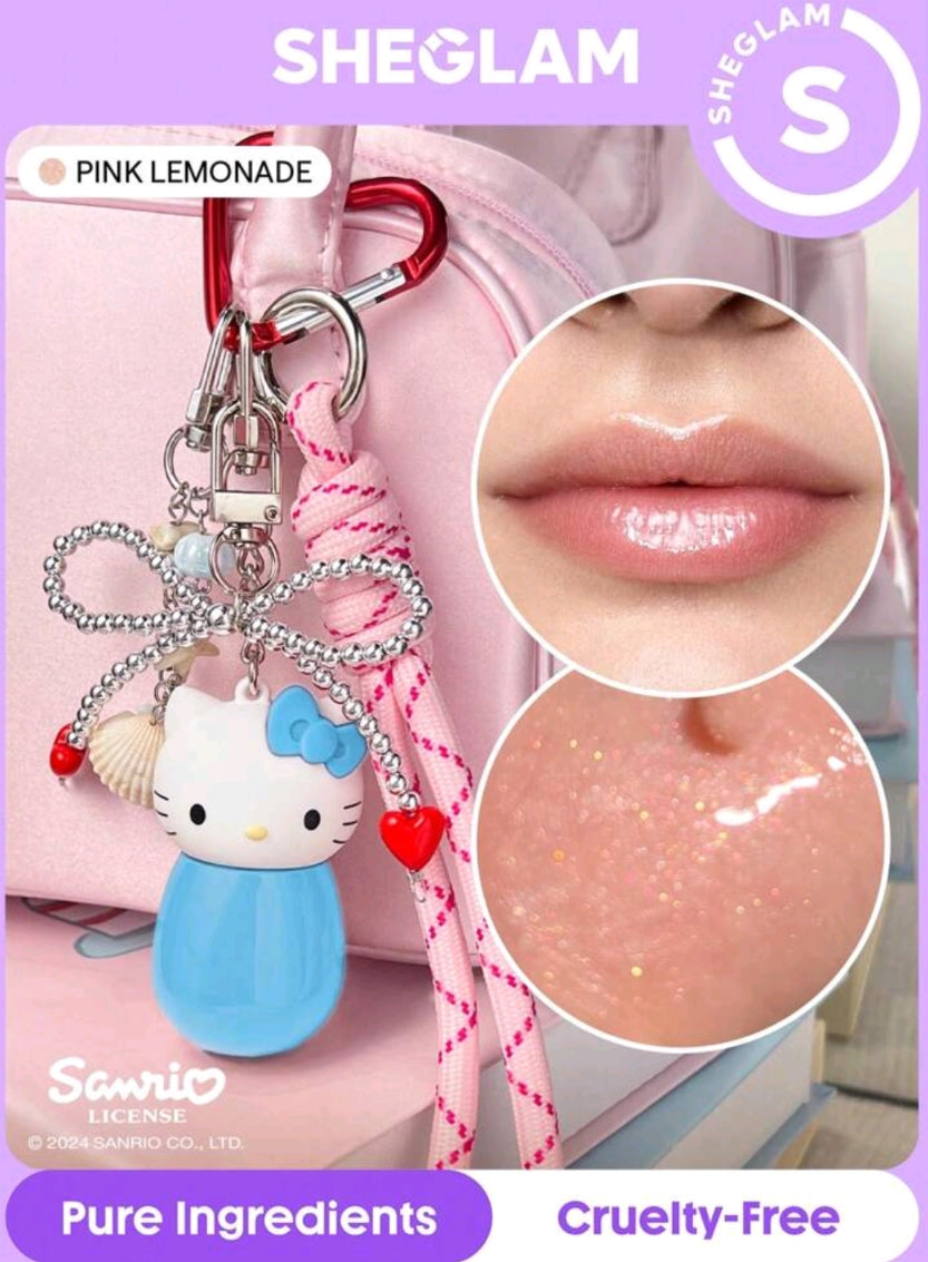 HELLO KITTY x SHEGLAM poolside Perfection lip glaze-lip gloss