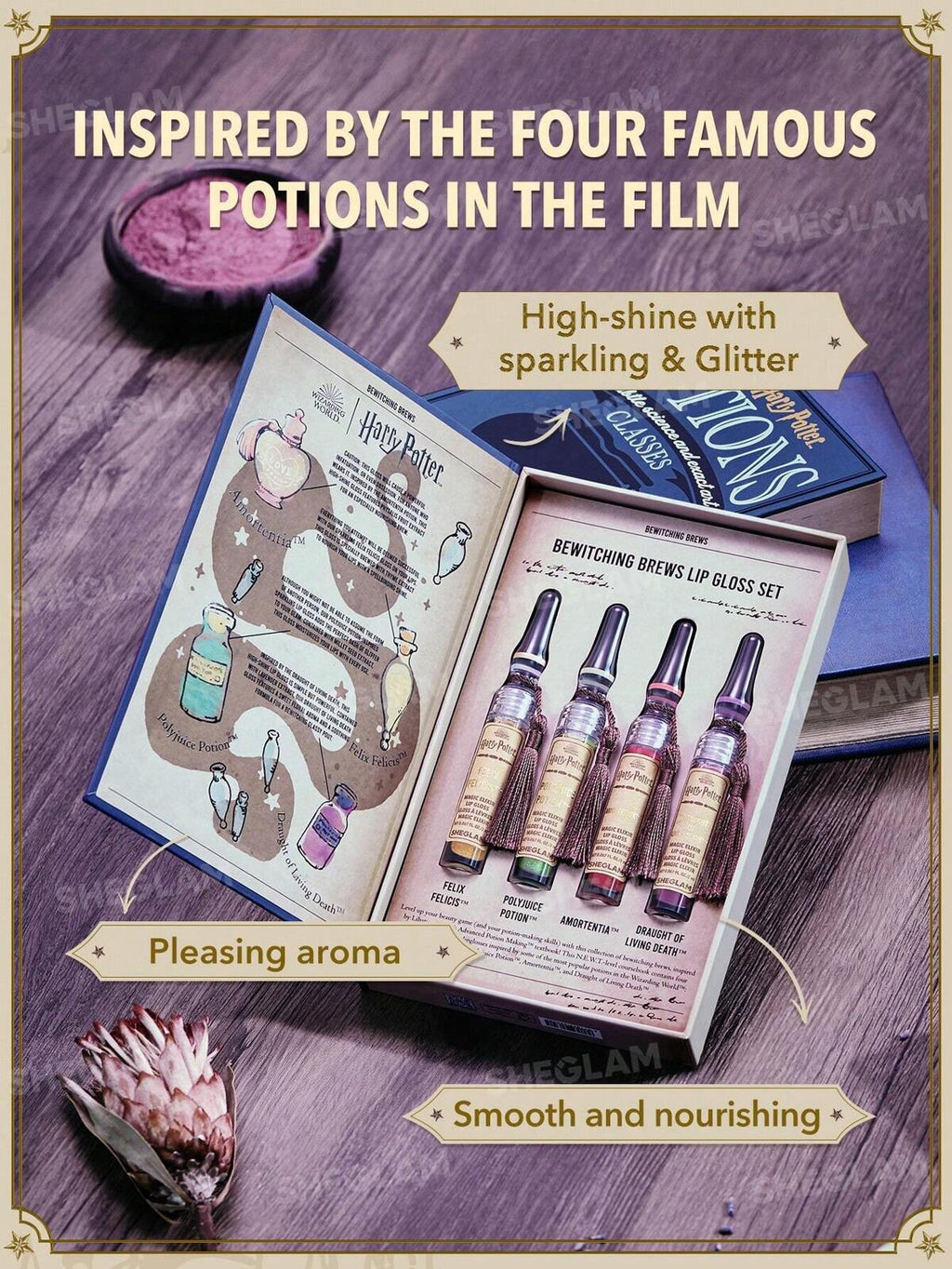 Harry Potter™ X SHEGLAM Bewitching Brews Lip Gloss