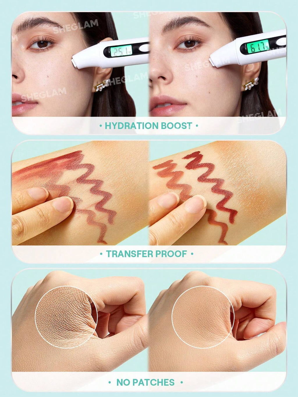 SHEGLAM Good grip hydrating prime & set setting spray