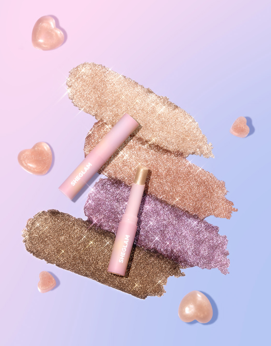 SHEGLAM crystal jelly glaze stick(shimmer stick)