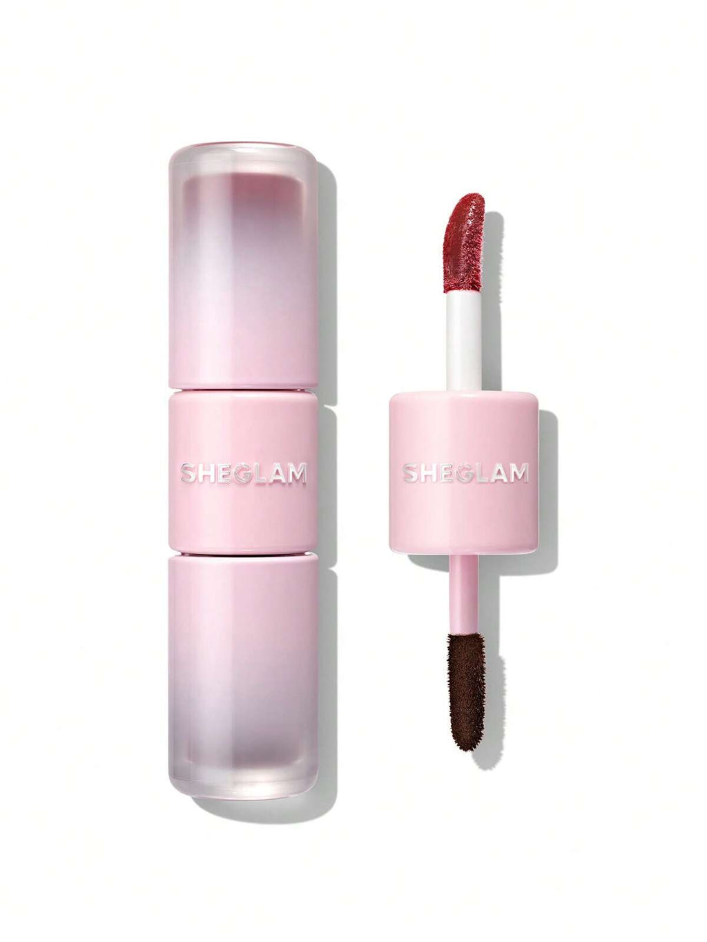 SHEGLAM line to shine peel off lip stain and gloss duo