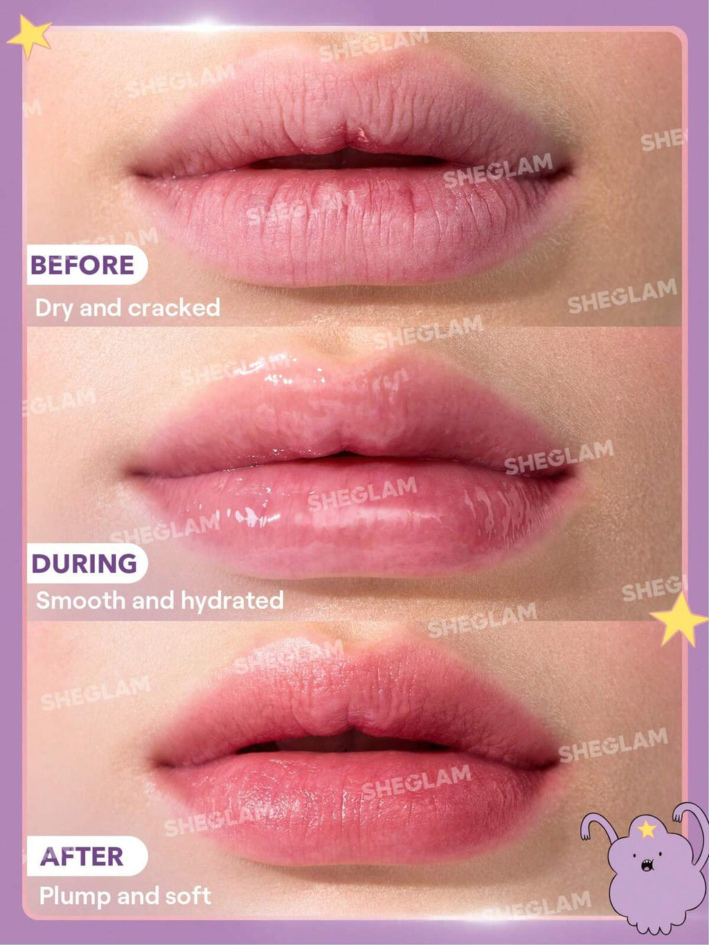SHEGLAM Adventure Time | SHEGLAM Oh My Glob Tinted Lip Mask