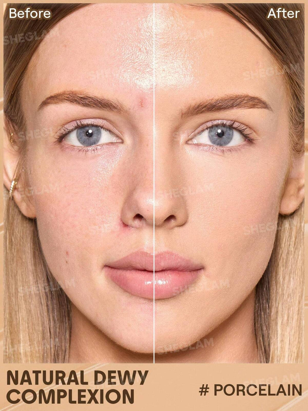 SHEGLAM Dew and Done skin tint with SPF-20 - Foundation