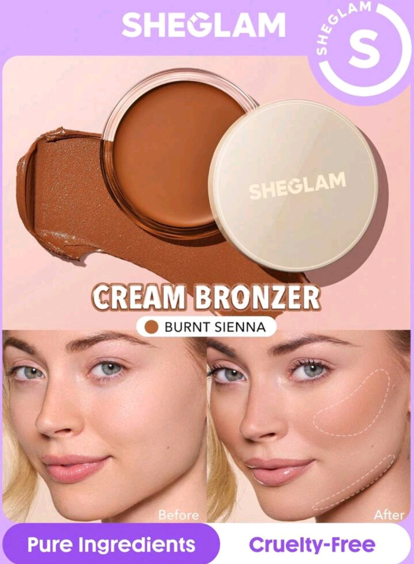 SHEGLAM silk haze cream bronzer