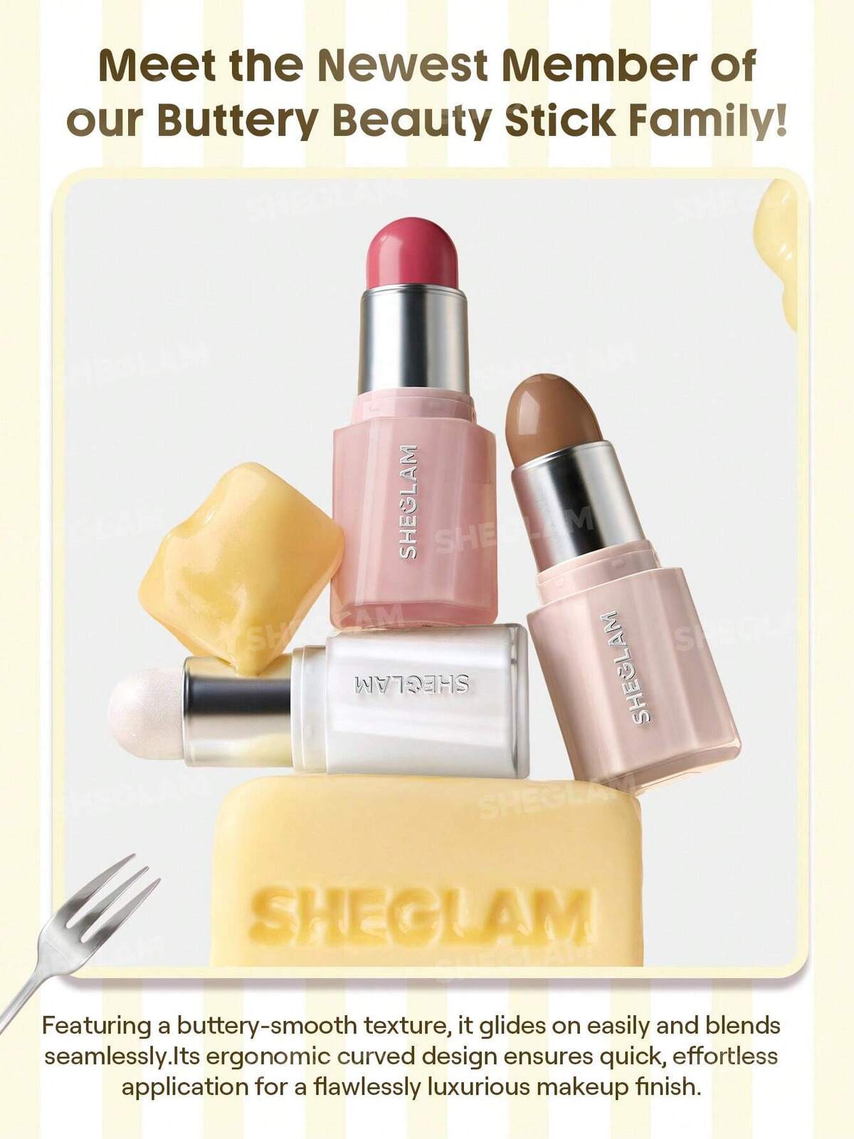 SHEGLAM buttery buff contour and bronzer stick