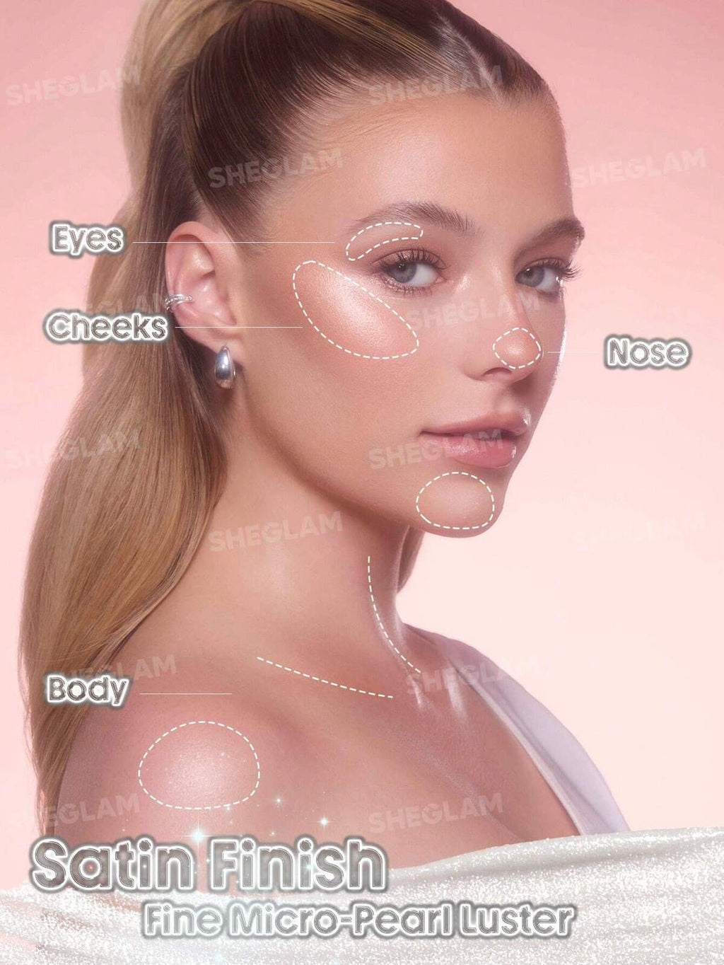 SHEGLAM Buttery bling highlight stick- buttery bliss highlighter stick