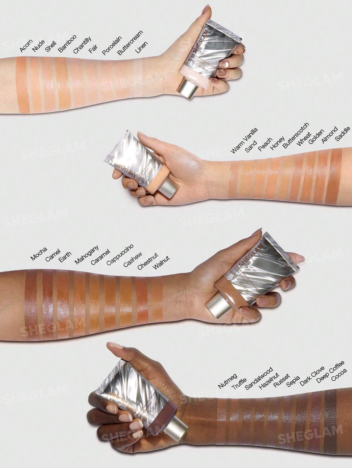 SHEGLAM Dew and Done skin tint with SPF-20 - Foundation