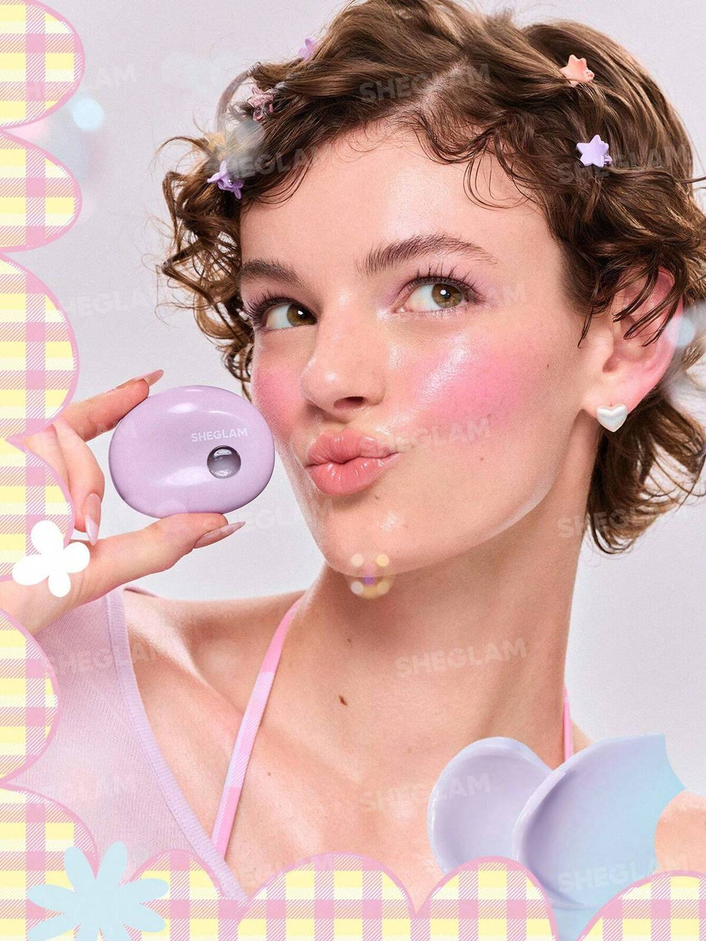 SHEGLAM bubble glow blush bar - bubble bath collection