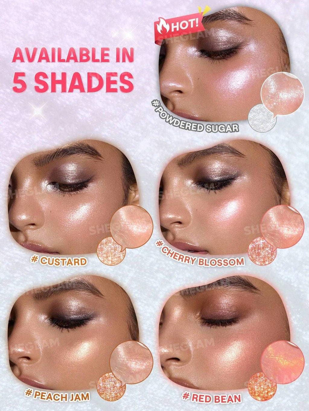 SHEGLAM glowchy bouncy squishy highlighter